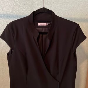 Calvin Klein, Size 14 Black Dress.